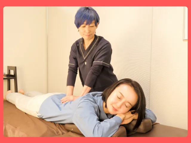 施術の流れ4：オーダーメイド整体
